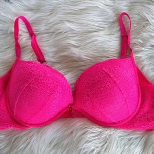 Victoria's Secret pink plunge bra 36C